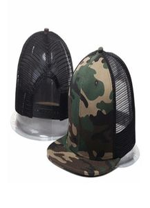 2020 Style Cool for Men Hip Hop Blank Mesh Camo Baseball Caps Snapback Hats1238570