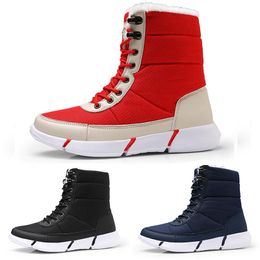 Laarzen stype3 unisex warm groot formaat winter rood zwart grijze man jongen mannen laarzen blauwe meisje vrouw sneakers boot trainers buiten wandelschoenen
