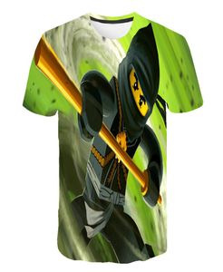 Camiseta de dibujos animados en 3D de Anime para verano, ropa para bebés, ropa encantadora para niños, camiseta Ninjago, ropa para niños, camisa para niños y niñas 2393041 2020