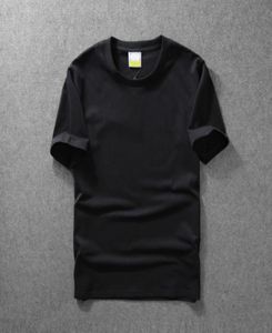 2020 Été noir blanc masculin T-shirt 100 coton tshirts femmes couples femelles couleurs massifs à manches courtes t-shirt vintage mâle tshirt t8267994