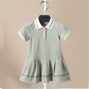 2020 été décontracté bébé filles vêtements robe cerise imprimer à manches courtes robe enfants enfant en bas âge Pageant robes filles robe de noël Q0716