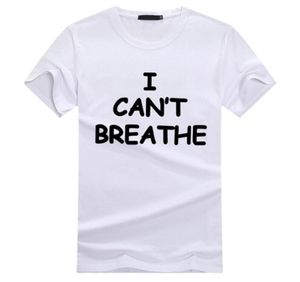 2020 Summer I Can039t Breathe Letter Imprime T-shirt Femmes Femmes Corquette courte O Col Tshirt en vrac Men Tee Shirt Tops Camisetas Mujer5364974