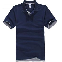 Heren Zomer Shirts Casual Katoen Effen Kleur Polo's Ademend T-shirt Met Korte Mouwen Business Mannelijke Nieuwe Kleding