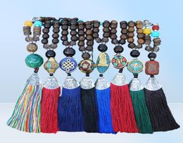 2020 la chaîne de pull la plus vintage 18 types de caractéristiques ethniques colorées gland allongeant le collier de mode bijoux en perles8200358