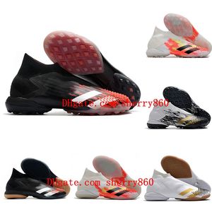 2021 chaussures de football pour hommes de qualité Preator Mutator 20+ TF IN crampons chaussures de football de gazon intérieur scarpe da calcio arrivée