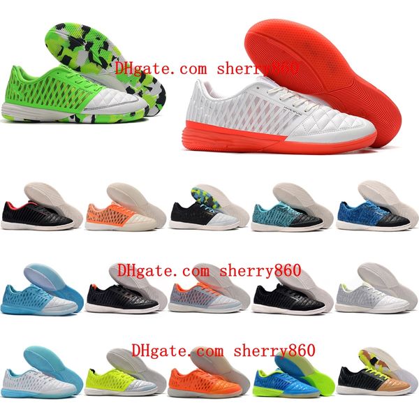 2021 chaussures de football arrivée de qualité mens Lunar Gato II IC crampons intérieurs chaussures de football cheville basse Tacos de futbol