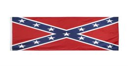 2020 USA Confederate Vlag Twee Kanten Gedrukt Union Vlaggen Sterpatroon Polyester Banners Goederen Op Voorraad 5yh H12509921