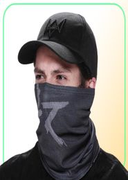 2020 Watch Dogs Mask Dosque de algodón Cosplay Aiden Pearce Face Mask262N249H1114703