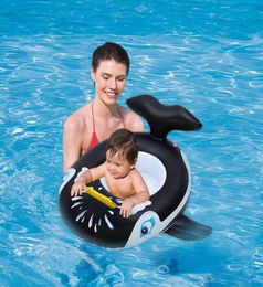 2020 Walvis opblaasbare zwemcirkel kinderen039S PVC Cartoon Children039S Zwemmende voorraden kinderen