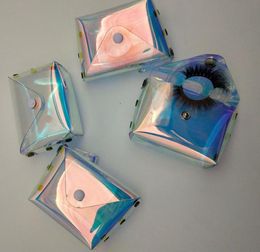 2020 Boîte d'emballage de cils entièrement entièrement en vrac personnalisé Holographic vide de vison de vison cilhardage Boîte de cils emballage Box Packaging 5173322