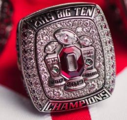 2020 hele Ohio State 2019 Buckeyes Football National Championship Ring Souvenir Men Fan Gift Druppel 8378730