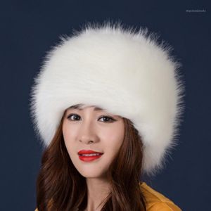 2020 Invierno Nuevo orificio de la moda Hats imitation Fur Princess Hat Mongolian Mongolian Russian Outdoor Ladies Warm1 274H