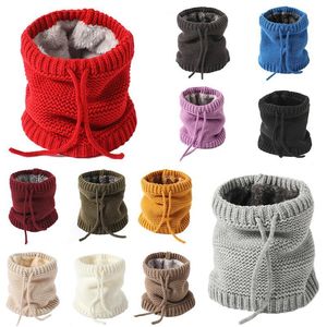 2020 Winter Sjaal Fashion Neck Snood Ring Unisex Sjaals Geometrische Warm Bont Solid Vrouwelijke Cashmere Bufanda Women Neck Wraps Nieuwe