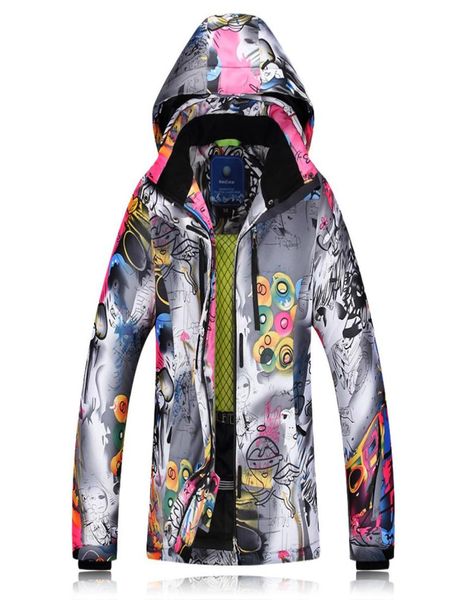 Chaquetas de esquí de invierno 2020, ropa de esquí de doble tabla individual para mujer, chaqueta gruesa cálida impermeable a prueba de viento para mujer 5225948