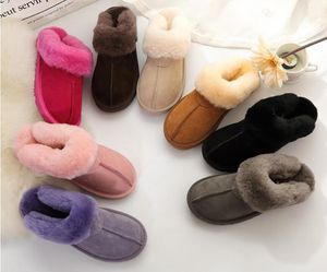 2020 Vrouwen Mannen Klassieke Warme Katoen Slippers Mode Heren en Dames Slippers Korte Laarzen Vrouwen Snowboots Katoenen Slippers US4-14