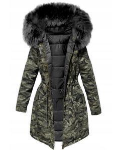 2020 femmes veste d'hiver à capuche Parkas manteau d'hiver femmes Parka ample col de fourrure coton rembourré vestes mince