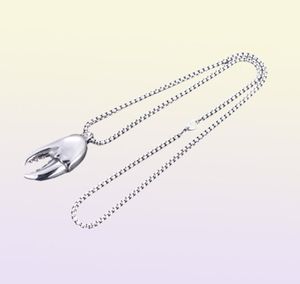 2020 Z192 NIEUWE Lobster Crab Pliers Necklace Men039S roestvrijstalen hanger gepersonaliseerde hanger ketting sieraden8181246