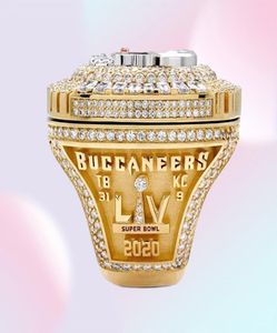 20202021 Tampa Bay Ship Ring With Collector039s Affichage pour collection personnelle5268780