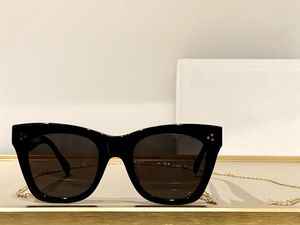 Nieuwe modeontwerp Zonnebril 4S004 Cat Eye Plank Frame Populaire en eenvoudige stijl Outdoor UV400 Beschermingsglazen Groothandel Hot Sell Eyewear