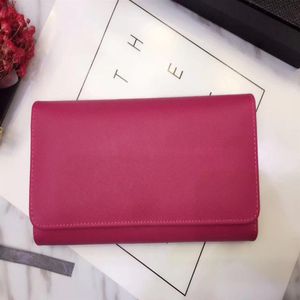 2020Wallets Dames portemonnee Purse Zippy Wallet Lady Long Wallets Fold kaarthouder Paspoorthouder Vrouwen gevouwen portemonnees Coin Po Pou1869