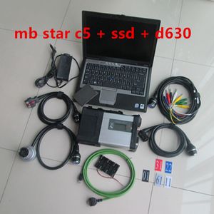 2023-09 Verison Diagnostisch hulpmiddel MB Star C5 SD Verbinden met Laptop D630 SSD voor Mb Star C5 voor MB Auto's Vrachtwagens