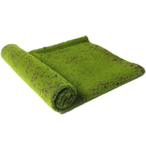 Alfombra de hierba de musgo verde Artificial de metro cuadrado, alfombras de césped de imitación para jardín, decoración de fiesta en casa