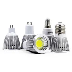 2021 100pcs/lot LED Bulbs Dimmable E27 E14 GU5.3 GU10 COB Spotlight 3W 5W 7W Lampada Led Light Bombillas LED Lamp Spot Light