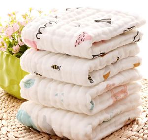 2021 110 Couverture en mousseline pour bébé Licorne Flamant Animal INS Bébé Swaddle Wrap Couverture Serviette Bébé Printemps Eté Emmaillotage 115 * 115cm