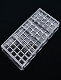 2021 12 6 06cm Polycarbonate Chocolate Bar moule Diy Baking Pastry Confectionery Tools Sweet Candy Chocolate Mould9097224