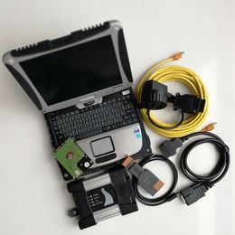 Pour BMW ICOM, Next Auto Diagnostic Programming Tool A2 avec ordinateur CF19 4G FORDBOOK ETRALAGE V06.2024 S // OFT / WARE 1TB HDD