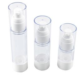 2021 15ml 30ml 50ml Loción sin aire vacía Bomba de crema Envase de plástico Spray de vacío Dispensador de botellas cosméticas para viajes