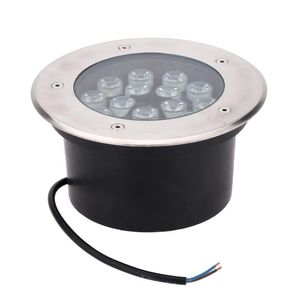 2021 15W LED Extérieur Rez-de-Jardin Souterrain Enterré Lampe Spot Paysage Lumière AC 85-265V Étanche