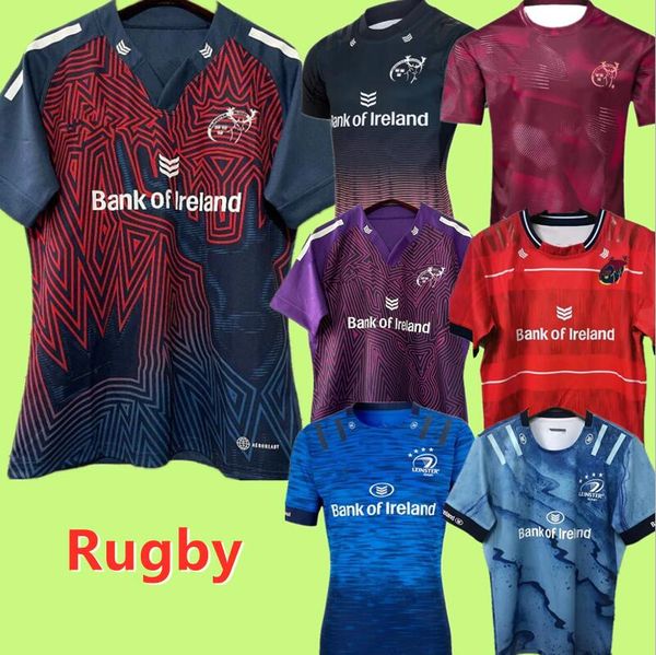 2021 2022 2023 Munster City Rugby Jersey 21/22/23 Leinster Home Away Men Football Shirt Rugby-Trikots Taille S-5XL 3636