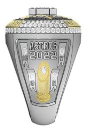 2021-2022 Astros World Houston Baseball Ring No.27 Altuve No.3 Fans Taille du cadeau 11 # 6459457