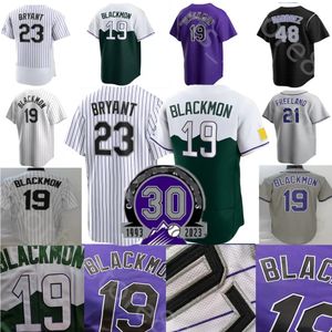 2023 Custom S-4XL Baseball Jerseys Nolan Arenado Trevor Story Charlie Blackmon David Dahl Daniel Murphy Ian Desmond Jersey