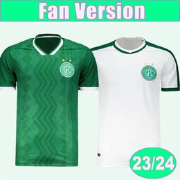 2023 2024 Guarani Mens Soccer Jerseys New Home Green Away White Football Shirt Short Sleeve Aldult Uniforms