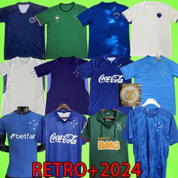 2024 2025 Cruzeiro Soccer Jerseys rétro 93 94 2011 Maillot de football 23 24 25 Version du joueur des fans Uniforme DINENO ELIAS GOMES VERON PEREIRA RAMIRO ROMERO VITAL IVALDO