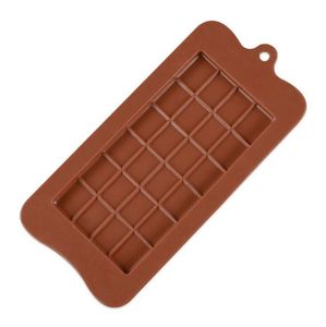 2021 24 cuadrícula DIY molde cuadrado de Chocolate moldes de bloque de postre de silicona bloque de barra hielo silicona pastel caramelo azúcar moldes para hornear