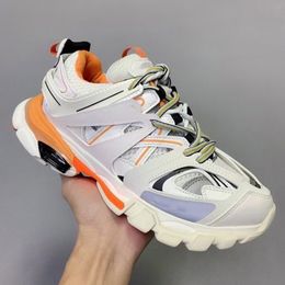 2021 3.0 Track 2 Lopers Schoenen Mannen Vrouwen Mode Geel Roze Zwart Paar Sport Casual Schoentrainers Sneakers Oude Daddy Hoge Kwaliteit Grootte45