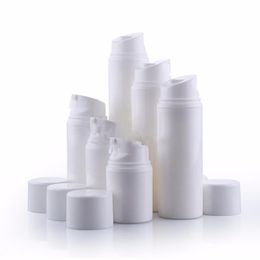 2021 30 ml 50 ml 80 ml 100 ml 120 ml 150 ml airless fles bajonet pomp witte vacuüm container lege cosmetische verpakking plastic buis