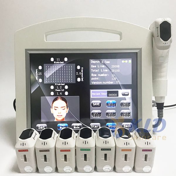 3d 4d hifu minceur machine de levage du visage salon spa utilisation lifting du cou peau resserrer le contour du corps équipement de beauté à ultrasons focalisés de haute intensité