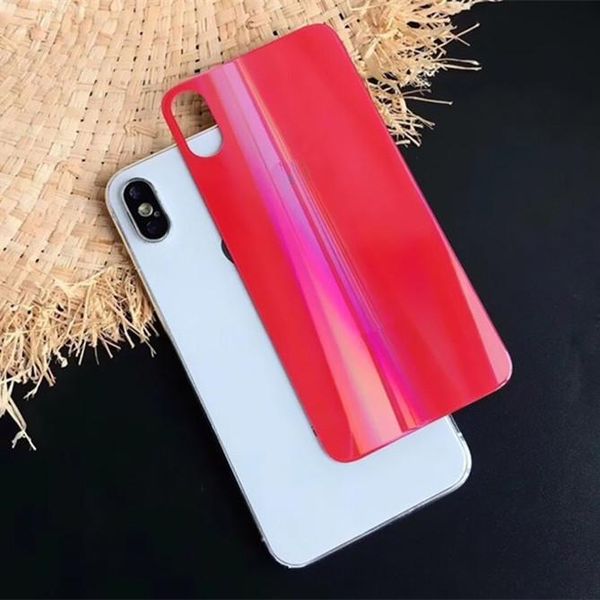 2021 Film protecteur d'autocollant en verre trempé hologramme arrière 3D pour IPhone 11 Pro Max Films holographiques Stickes Holo