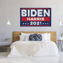 2021 3x5ft Biden Flag Banner Hangende polyester stof voor het hangen van nationale dubbele stiksels