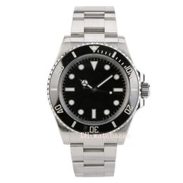 2021 41 mm en acier inoxydable noir et en céramique Watch sans date Affichage 124060 Automatic Men's Watch 217n