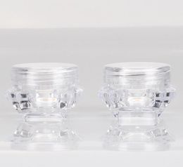 2021 5G (5 ml, 0.17oz) Diamant Lege Acrylcontainer Make-upfles voor Cosmetische Crème Sieraden Lege Jar Pot Oogschaduw