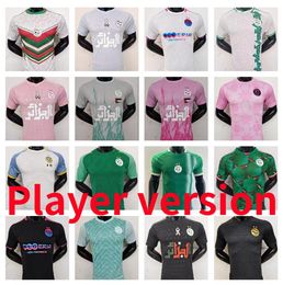 2023 2024 2025 Algerije MAHREZ voetbalshirts argelia 22 23 24 25 ATAL FEGHOULI SLIMANI BRAHIMI Home BENNACER heren kinderen voetbalshirts Maillot de foot Spelerversie