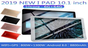 2021 tablettes Android PC 3G WCDMA 1280800 101 pouces écran IPS MTK6797 20MP caméra 6G 64G 4000mAh GPS FM wifi Bluetooth3252735