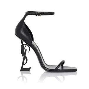 Chaussures Big Tree à bout pointu pour femmes, escarpins Sexy à talons hauts en Satin, chaussures de bureau de marque célèbre, nouvelle collection 2021