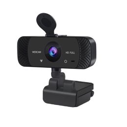 Digitale zoom computer autofocus 2K laptop 5MP webcam 1080 chat pc met microfoonafdekking voor het streamen van online klasse webcamera 8MP