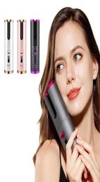 2021 Coiffure automatique Curler Auto Ceramic Wireless Curling Firs Hair Tongs Tongs Place Waves Cirlons Curlings WAND CURLERS AIR USB FCCROHS OEM9926483